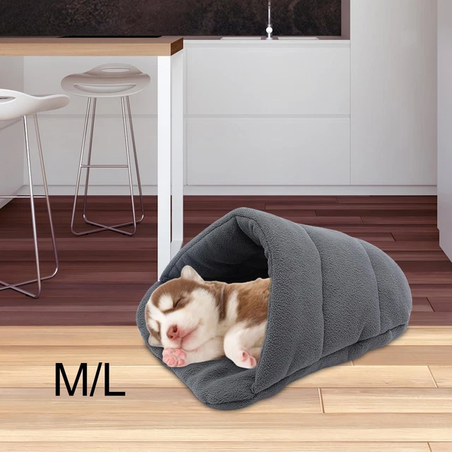 Chien lit chenil chaud nid doux canapé sac de couchage pour animaux