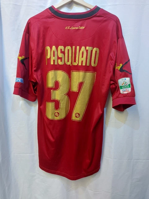 Maillot De Football AS Livorno Match Porté - Signé Par Tavano, Taille L, Legea