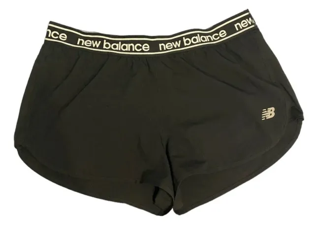 New Balance Accelerate 2.5 Women’s Running  Jogging training Shorts BLACK NB dry