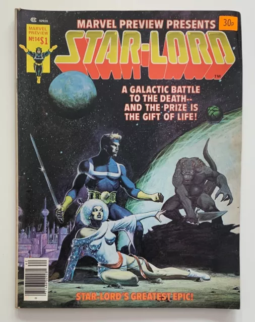 Marvel Preview #14 Star Lord (Marvel 1978) VG/FN Bronze Age issue