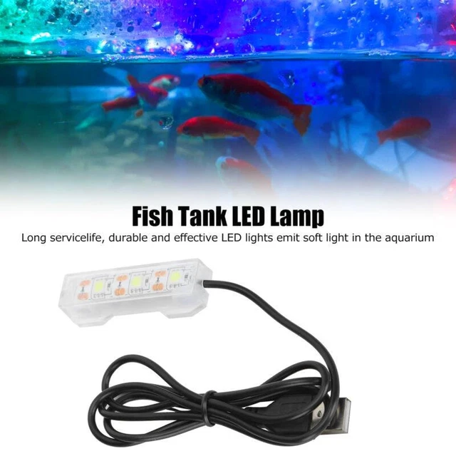 Mini Aquarium Light for Fish Tank - Water Plant Decor