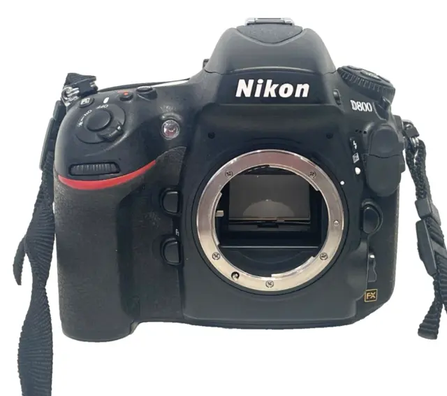 Nikon D800 36.3MP FX Digital Camera Body Shutter Count?