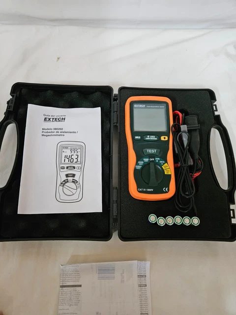 Extech Insulation Tester/ Megohmmeter  Model 380260