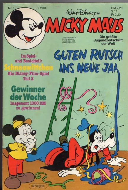 Micky Maus   Sie Wählen  1 Heft. aus 1984  ab 5 auktionen portofrei
