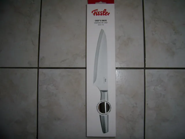 Fissler Couteau de cuisine PROFI 190mm - Haute qualité, lame 19cm