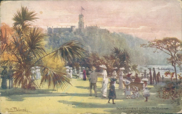 Australia melbourne government house AH Fullwood
