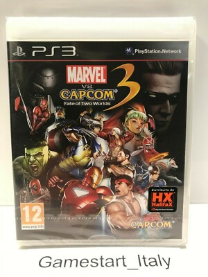 MARVEL VS CAPCOM 3 FATE OF TWO WORLDS GIOCO NUOVO SIGILLATO PAL SONY PS3 