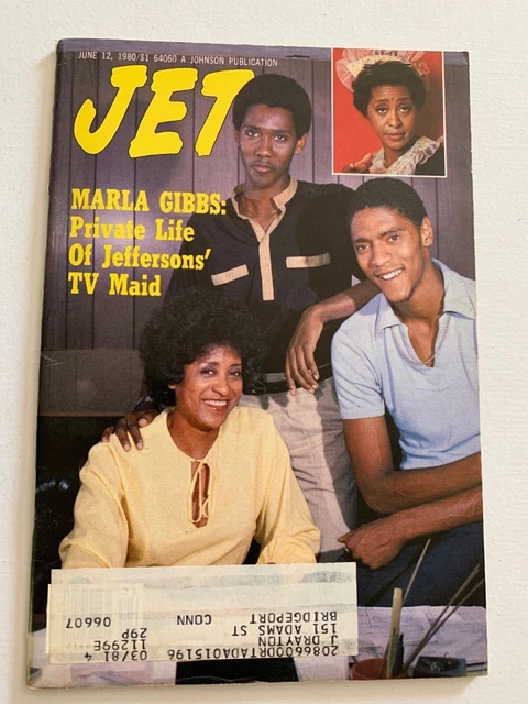 Jet Magazine June 12, 1980 Marla Gibbs: Private Life Of Jeffersons’ TV Maid