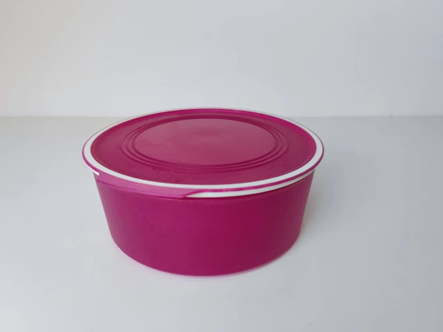 Tupperware Dose Rund TUPPERWARE® - QUADRO Winter Runde Dose rund 1,5l Keksdose Pink EUR 6,99 ...