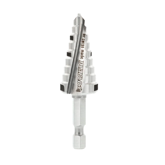 Diablo Tools DSD0750S09 3/8 in. - 3/4 in. Impact Step Drill Bit (9 Steps)