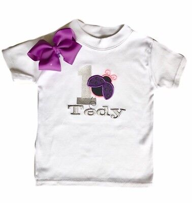 Bambino/Bambini/Bambino/Bambini 1,2,3,4,5 Compleanno T-shirt personalizzata RAGAZZA REGALO