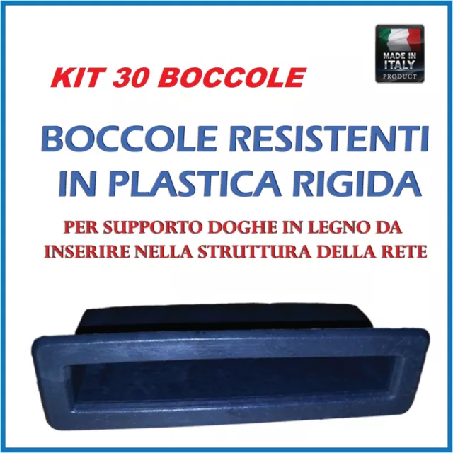 Kit30 Supporto,Boccola Ricambio Per Doga ,Doghe In Legno Di Faggio Per Reti