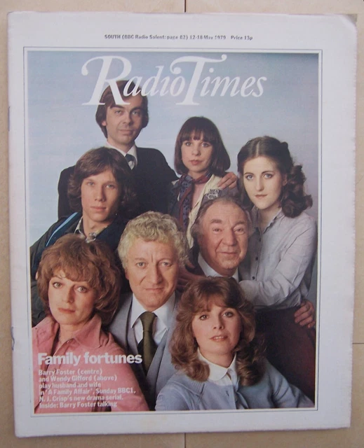 RADIO TIMES/1979/BARRY FOSTER/RENE Cutforth/Burke and Hare/FA Cup Final ...