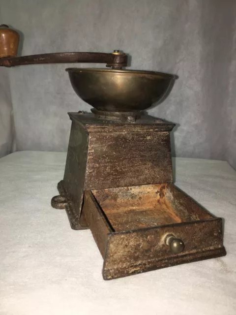 ‼️ Antik Kaffeemühle Grinder Mill Moulin Molinillo Cafe Leinbrocks Ideal Mutzig