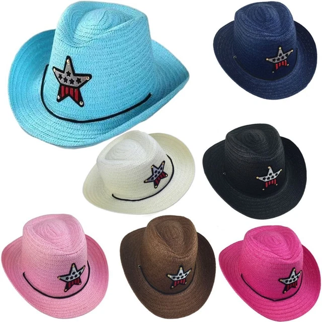 Cappelli da pesce cappello a secchio cappello da cowboy pentagramma cappello di paglia cappello da sole cappelli bambini