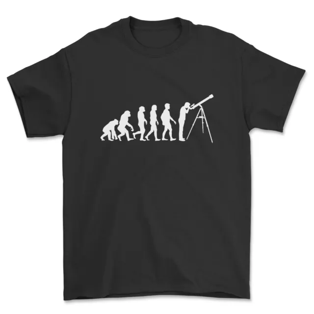 T-shirt Astronomy Evolution telescopio regalo stelle t-shirt