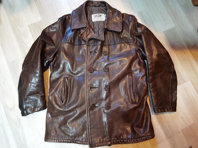 Caban schott top cuir