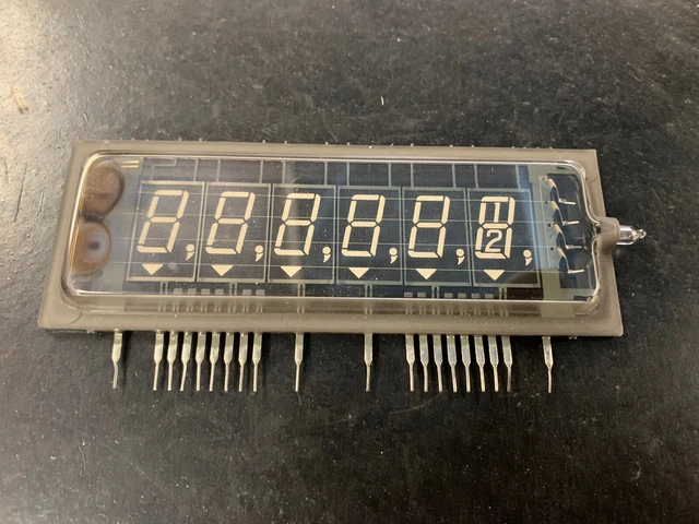 FIP6A13 display 6 digit vacuum fluorescent