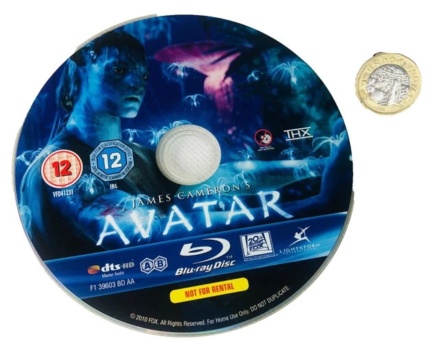 BLU RAY AVATAR Disc Only Film Movie ra £4.49 PicClick UK