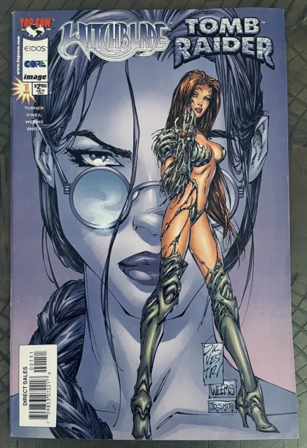 Witchblade Tomb Raider #1 Silvestri Variant / 1998 TOP COW/IMAGE- MINT/NEAR MINT