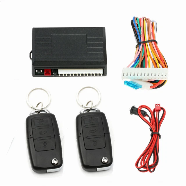 1 Set Universal Remote Control Central Door Lock Locking Keyless Entry System