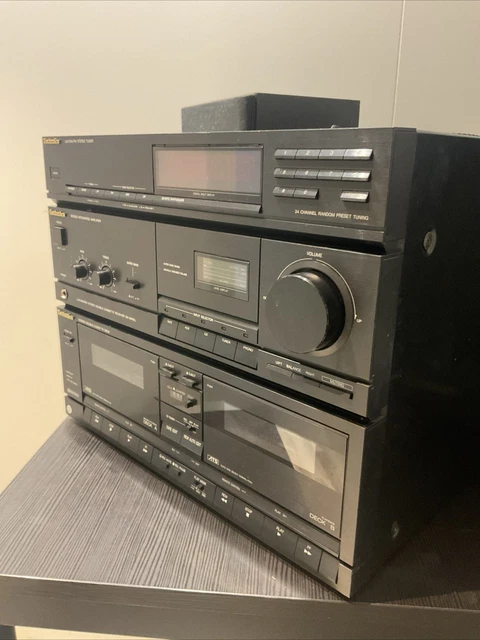 TECHNICS SA-X900L DOUBLE Cassette, Amplifier, AM/FM Tuner - Tested £69. ...