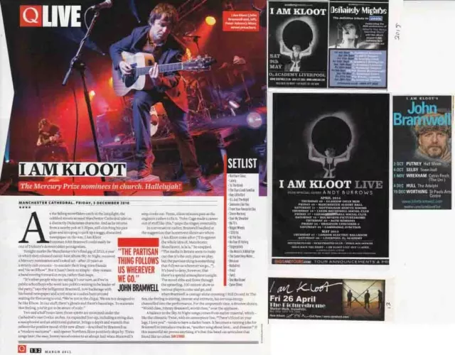 I AM KLOOT : CUTTINGS COLLECTION - Adverts Interview