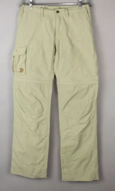 FJALLRAVEN Femme Karla Fermeture Éclair Détachable MT Droit Pantalon Taille 38 (