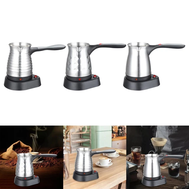 Cafetière Turque En Inox 200 Ml - Bec Verseur Précis, Poignée Confortable, Pour Café Traditionnel Ou Cuisine