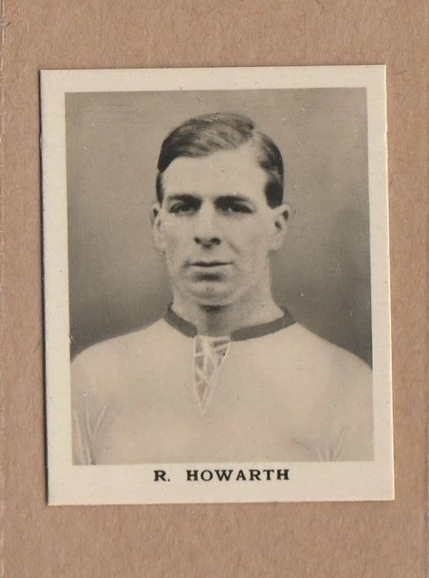 1922 DC Thomson / The Rover Footballers - R Howarth, Bolton Wanderers