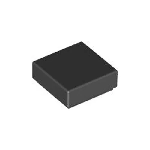 Lego Bricks Parts 20x Black 1x1 Tile Flat Thin Studless Plate 307026 3070 NEW