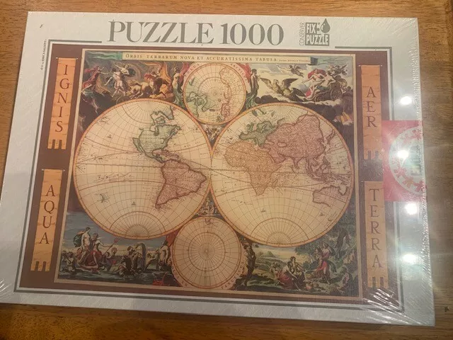 Educa 1000 Piece Jigsaw Puzzle Orbis TERRARUM Nova Accuratissima Tabula
