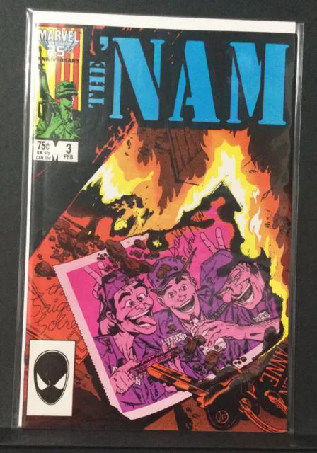 The Nam - #3 - Marvel - Direct - 1987 - VF/NM