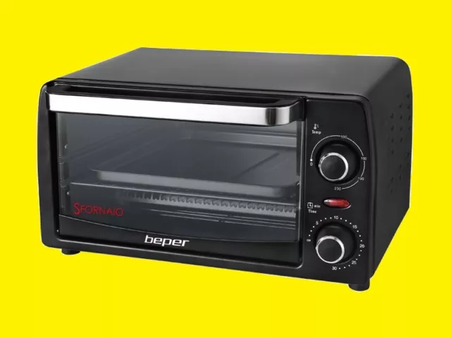 ELEKTRISCHER Minibackofen 12 Liter Pizzaofen//Toaster Ofen /Backofen 1050Watt