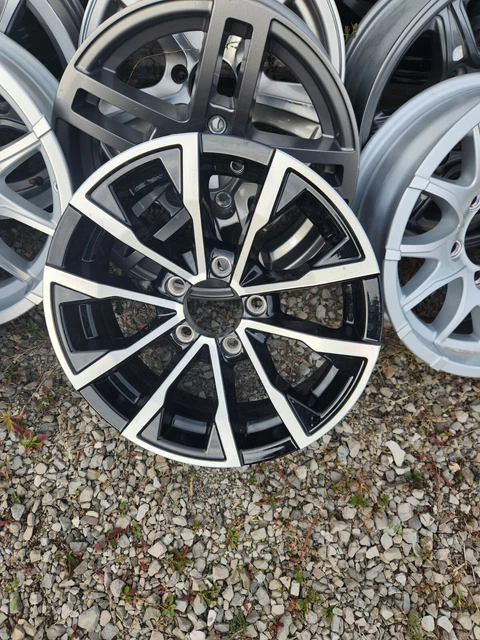 15" x 6" ALUMINUM TRAILER WHEEL 5-LUG ON 4.5 INCHES  -