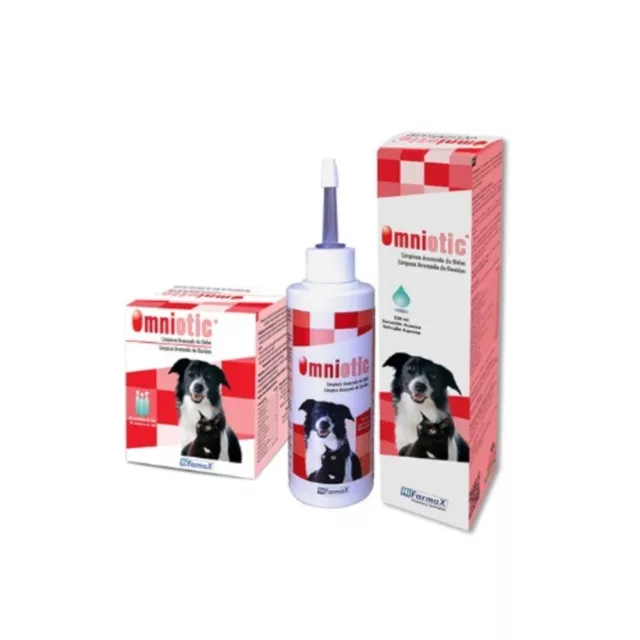 HIFARAMAX OMNIOTIC 120 ml Limpiador de Oídos para mascotas