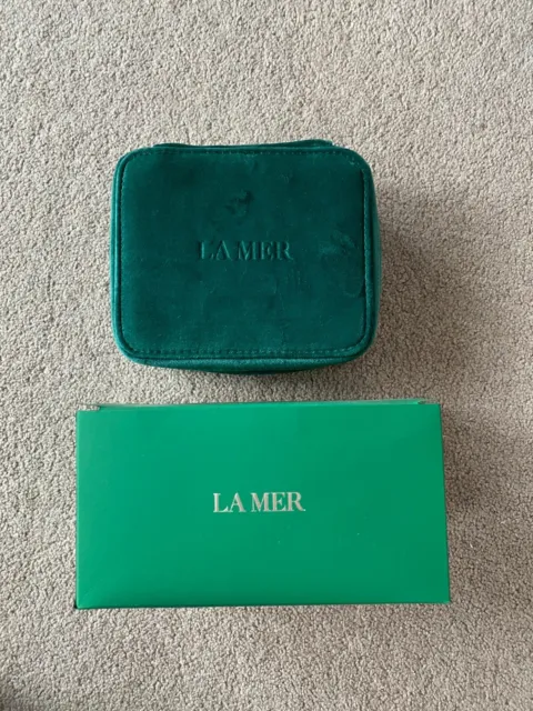 New Authentic La Mer Skincare Cosmetic Makeup Bag Case Storage Bag Travel Pouch