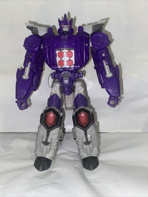 Transformers Nucleon & Galvatron – Titans Return Class Voyager – Hasbro – Neuf