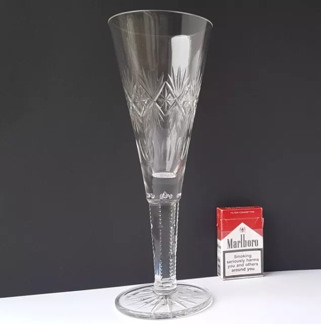 XL Kristall Glas handgeschliffen Josephinenhütte um 1900 AL1080