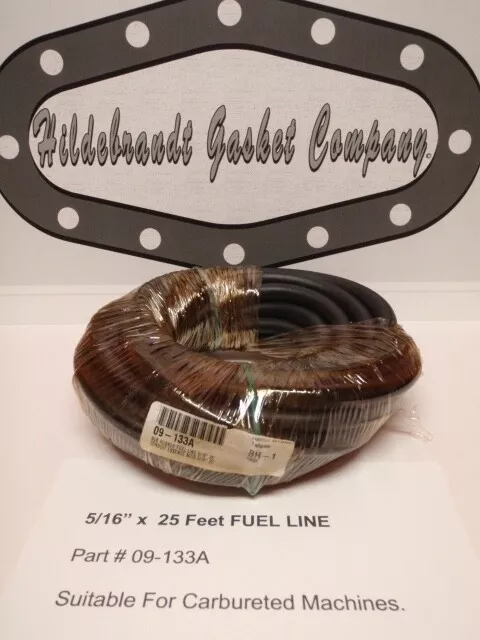 BLK Rubber Fuel Line 5/16" x 25' $65.00 Free Shipping!