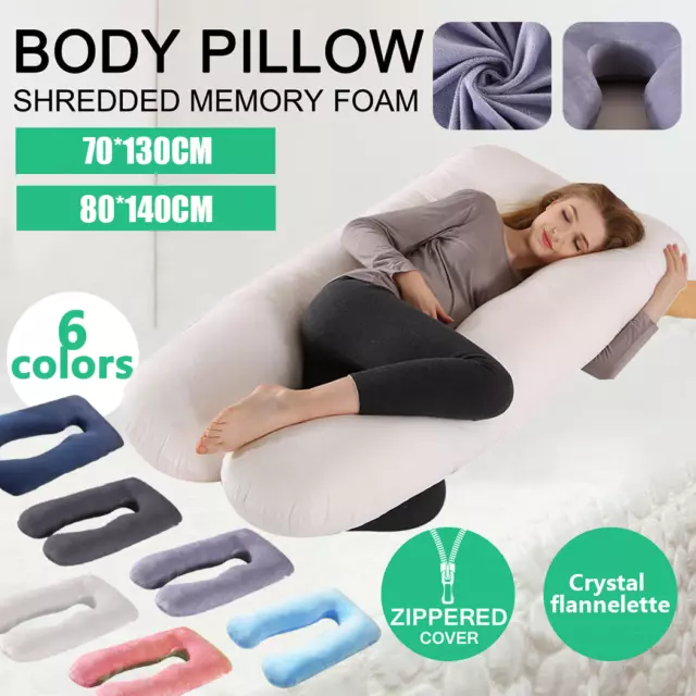 AUS MADE NEW Design Pregnancy Nursing Maternity Sleeping Body Pillow Support