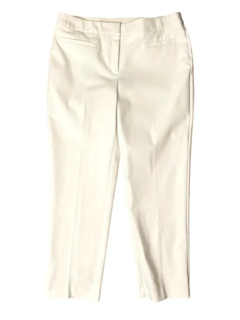 CHICO'S FABULOUSLY SLIMMING NEW White Pants Size 1.5 (US Size 10) Ankle  Length £32.98 - PicClick UK