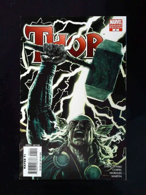 Thor #4B (3Rd Series) Marvel Comics 2007 Vf+  Bermejo Variant