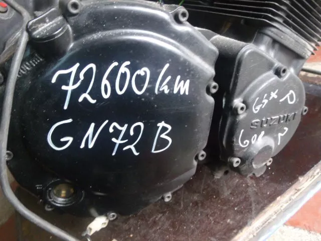 Suzuki GSX 600 F GN72B Motor Engine ohne Anbauteile 72604KM 3