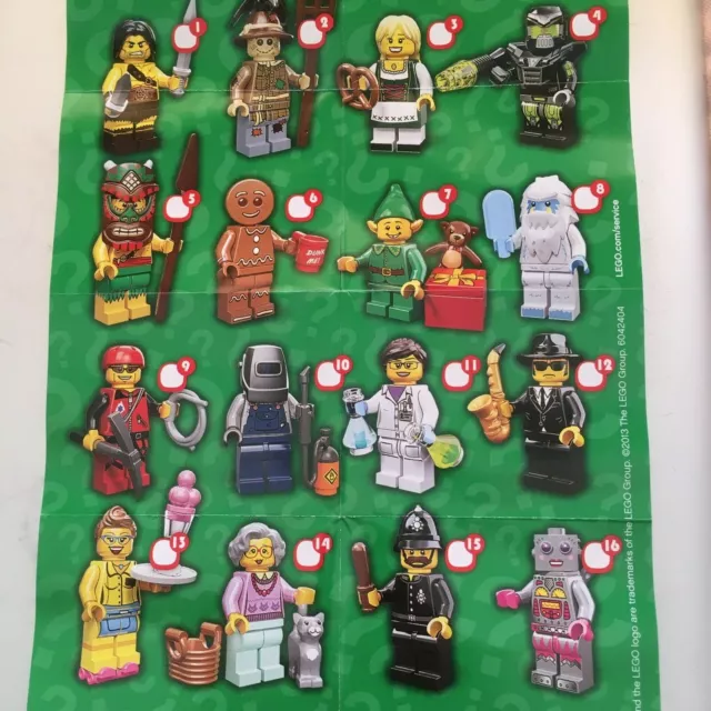 Genuine Lego Minifigures From  Series 11 Choose The One You Need