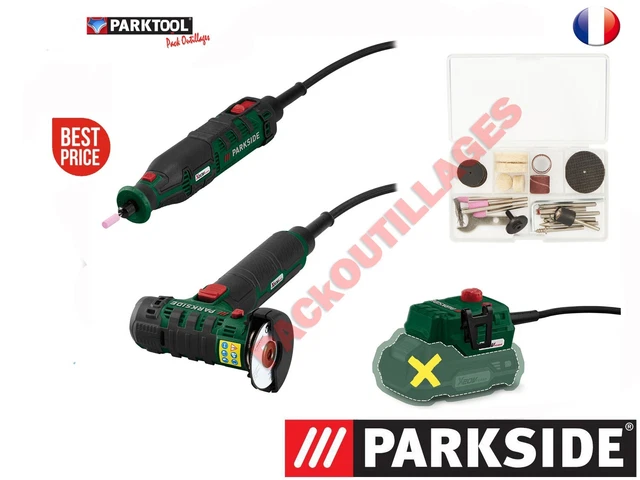 meuleuse perceuse de précision parkside + accessoires | Aster Ven