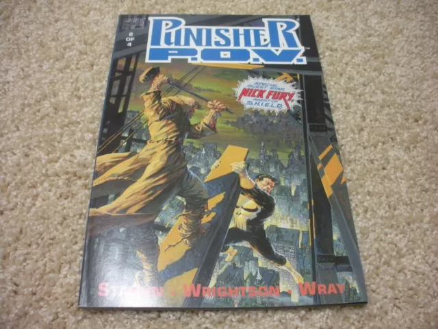 Punisher P.O.V #2 TPB VF/NM 9.0 High Grade Marvel GN 1991!!!