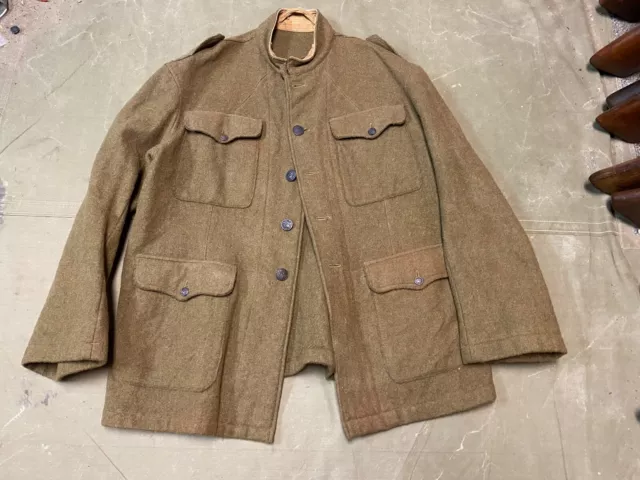 Wwi Us Army Wool M1917 Field Tunic- Size Xl 48R