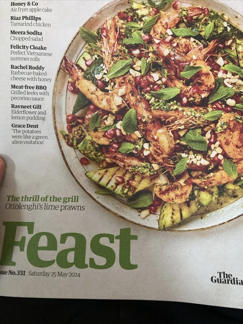 FEAST GUARDIAN KOCHMAGAZIN 25. Mai 2024 Ottolenghi Rachel Roddy ...