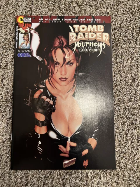 TOMB RAIDER JOURNEYS #1 (2001) Top Cow Adam Hughes Cover NM/NM-